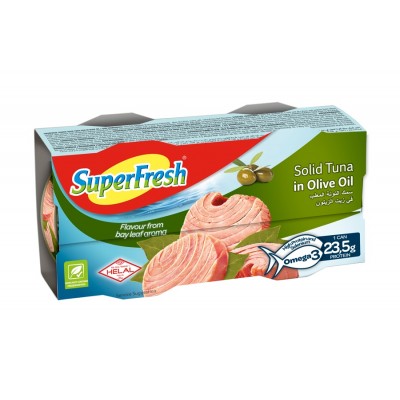 SUPERFRESH TON IN OLIVEL OIL 2AD160GR