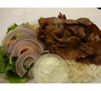 DONER GYRO WITH RICE 1 POR