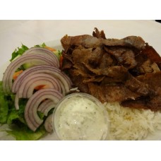 DONER GYRO WITH RICE 1 POR