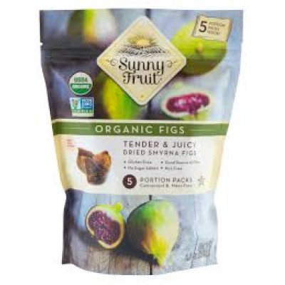 SUNNY FRUIT ORGANIC FIGS 5 PC