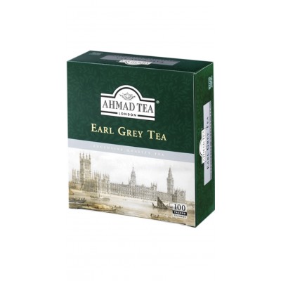 AHMAD TEA EARL GREY TEA 100 TAG