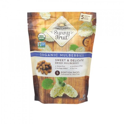 SUNNY FRUIT ORGANIC DRIED 5 PACK