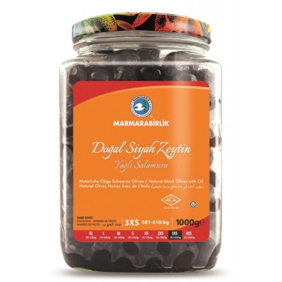 M BIRLIK BLACK OLIVES 3XS 1000GR